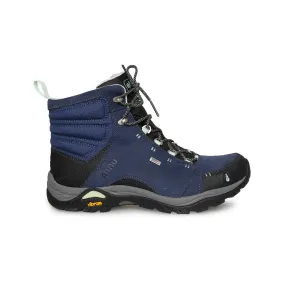 AHNU MONTARA MIDNIGHT BLUE WP HIKING BOOTS