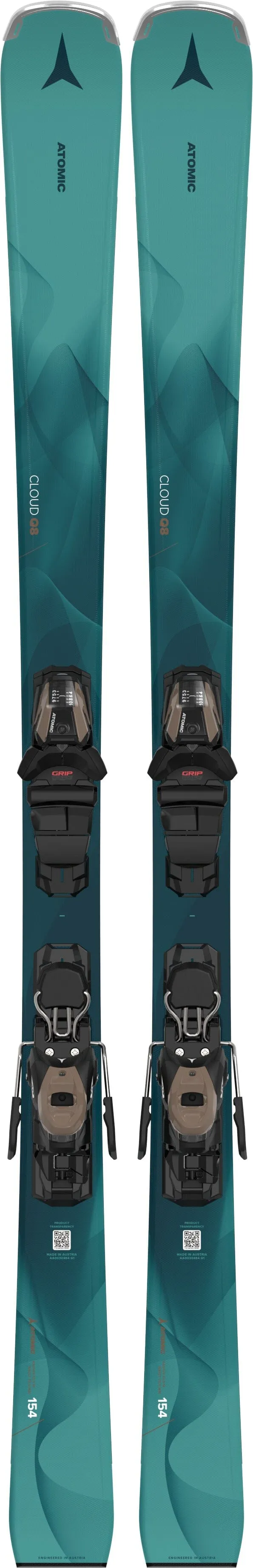 Atomic Women's Cloud Q8 Skis with M 10 GW Bindings 2025