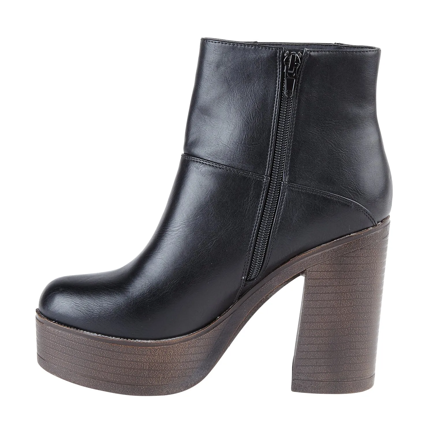 Black Patch Multi Pu Boots