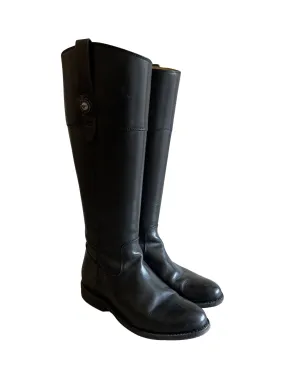 Black Riding Boots - Pre-Loved