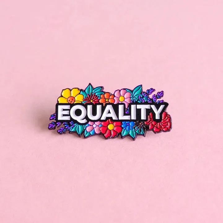 Equality — enamel pin