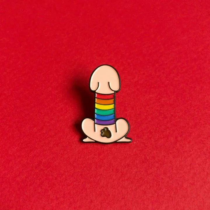 It's A Wiener — enamel pin