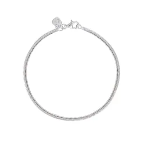 Linda Tahija Fluid Snake Chain Bracelet, Silver