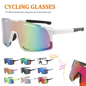 Polarized Cycling Sunglasses UV Protection Windproof Glasses For Men Women Polarized Lens Road Riding Bike Sport Glasses Eyewear