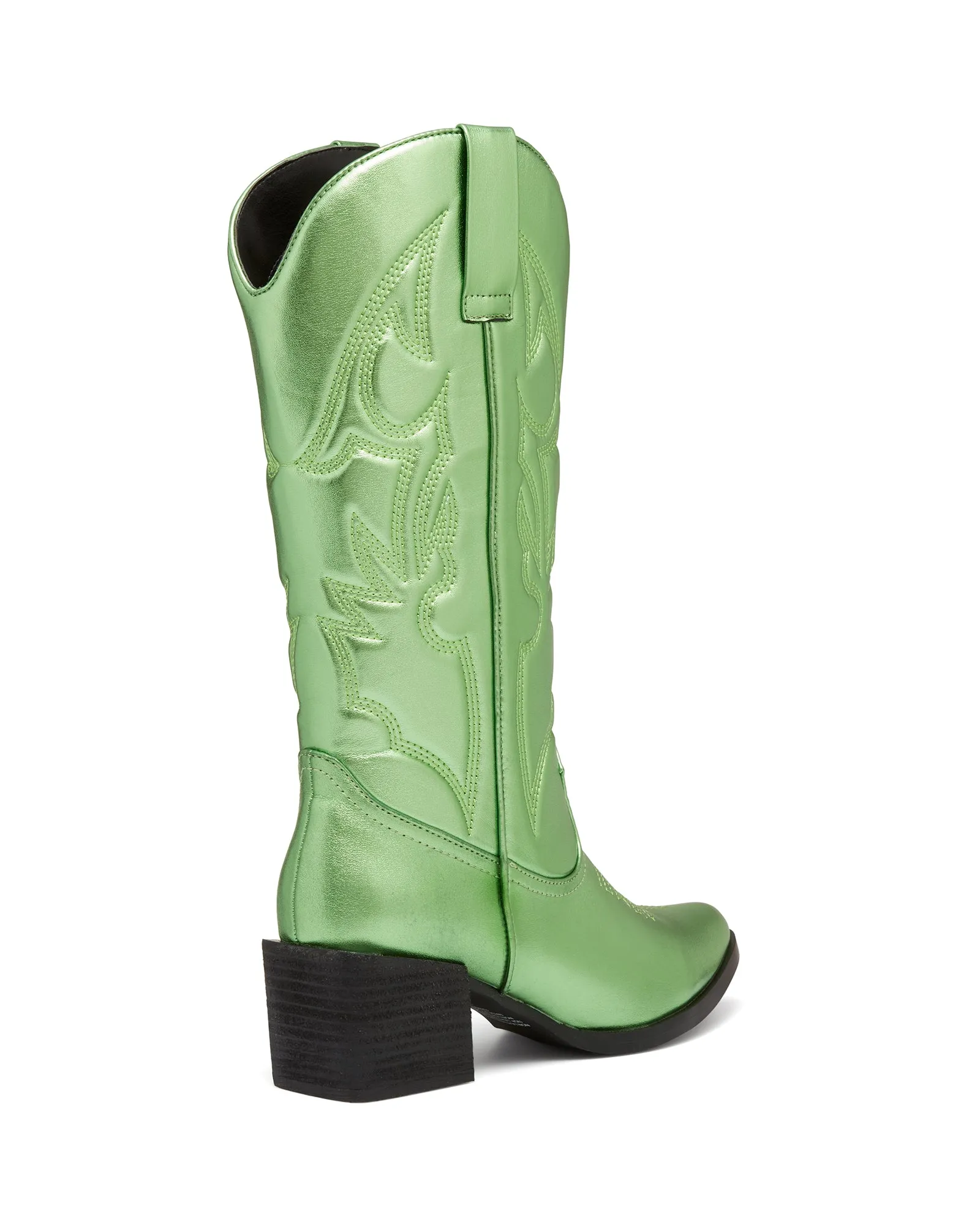 Ranger Cowboy Boot Metallic Lime