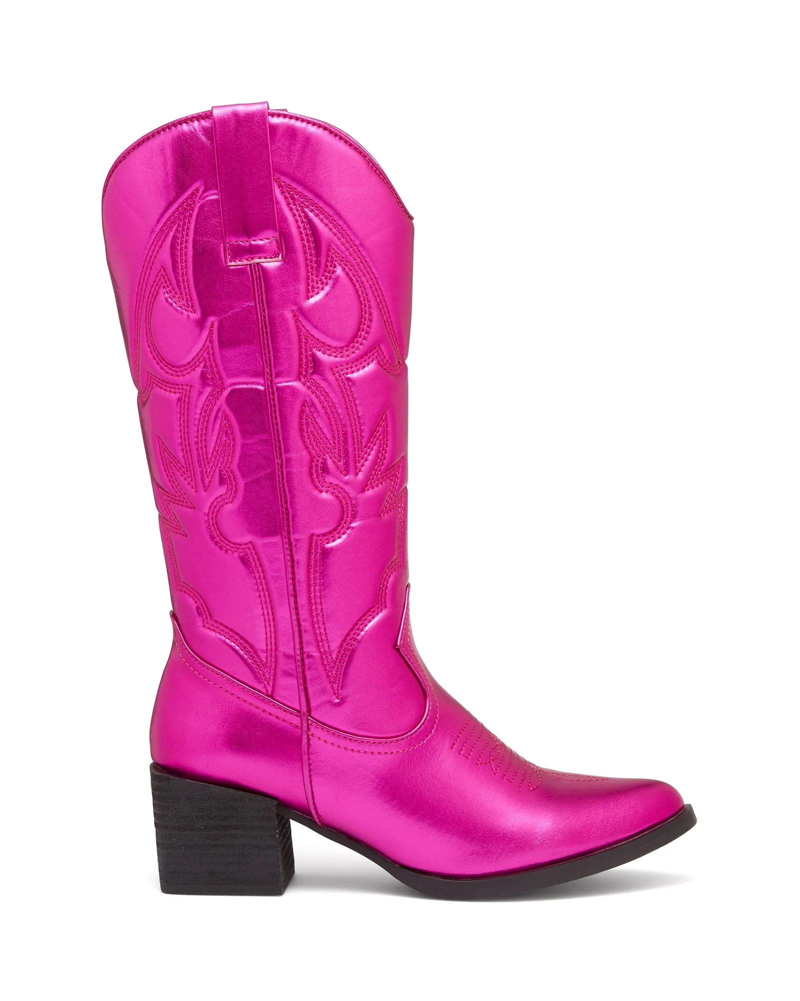 Ranger Cowboy Boot Metallic Pink