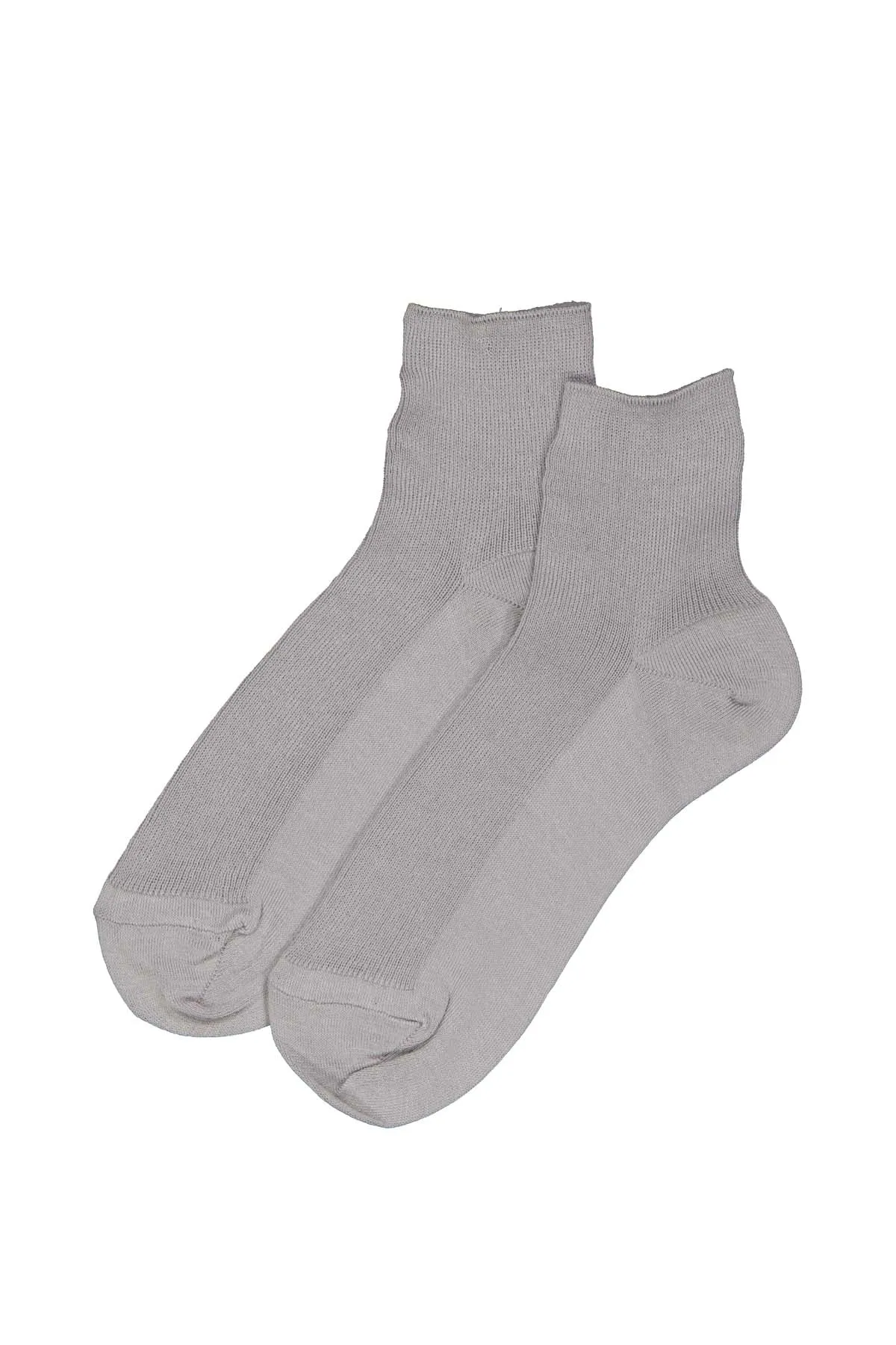 Supersoft Rayon Socks Silver